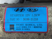 2016-2020 Kia Optima Car Starter Motor Solenoid OEM P/N:36100-2G210 Fits Fits 2015 2016 2017 2018 2019 2020 OEM Used Auto Pa