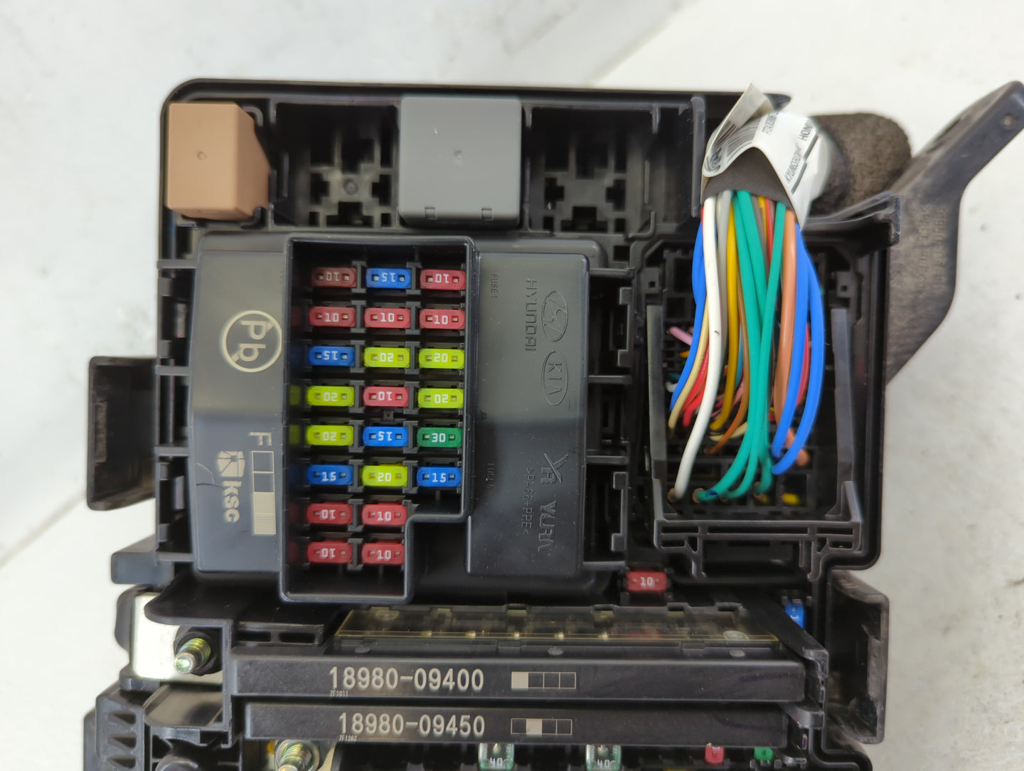 2016-2019 Kia Optima Fusebox Fuse Box Panel Relay Module P/N:91950-D5822 Fits Fits 2016 2017 2018 2019 OEM Used Auto Parts -