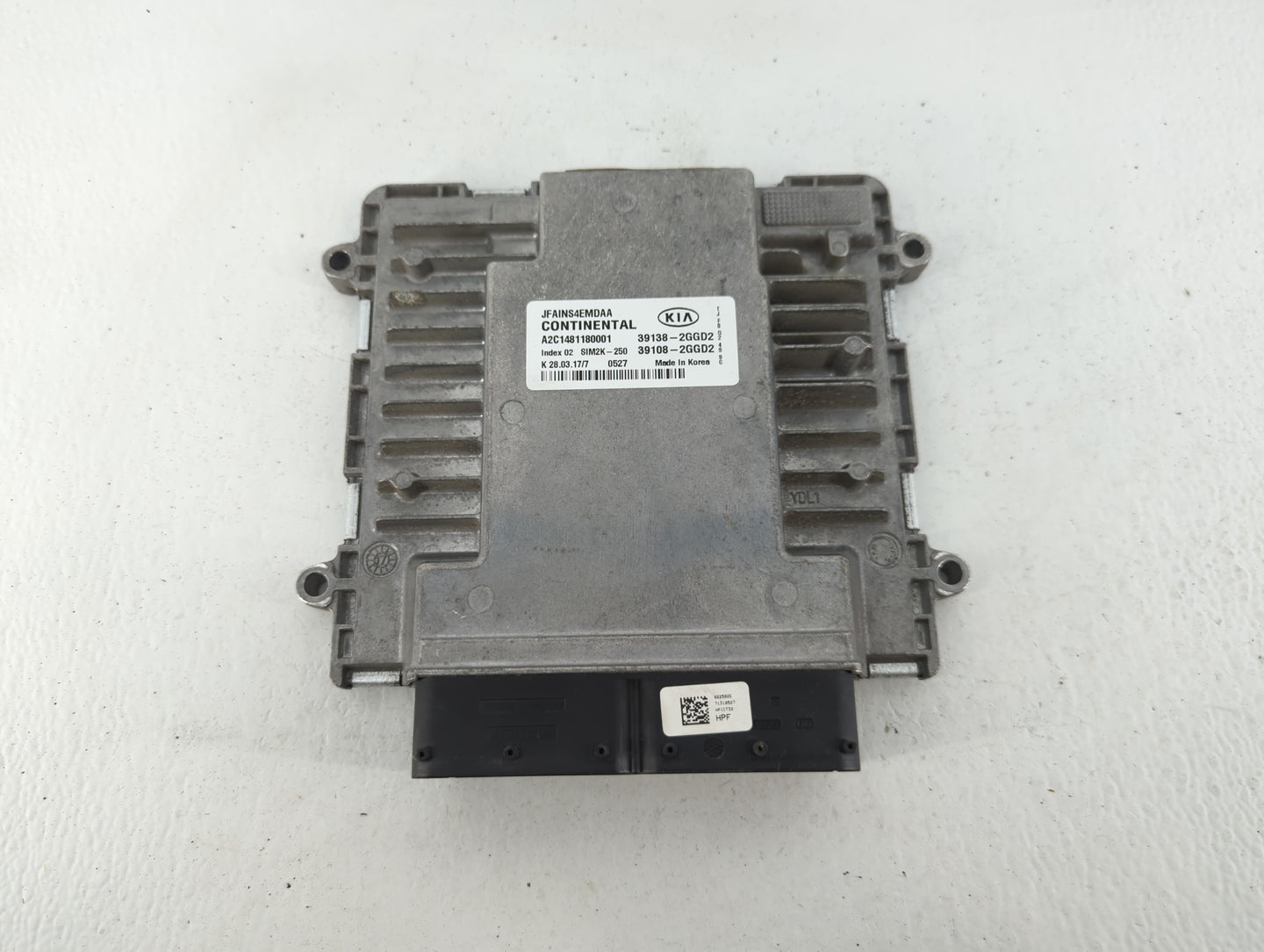 2016-2018 Kia Optima PCM Engine Control Computer ECU ECM PCU OEM P/N:39108 2GGD2 39138 2GGD2 Fits Fits 2016 2017 2018 OEM Us