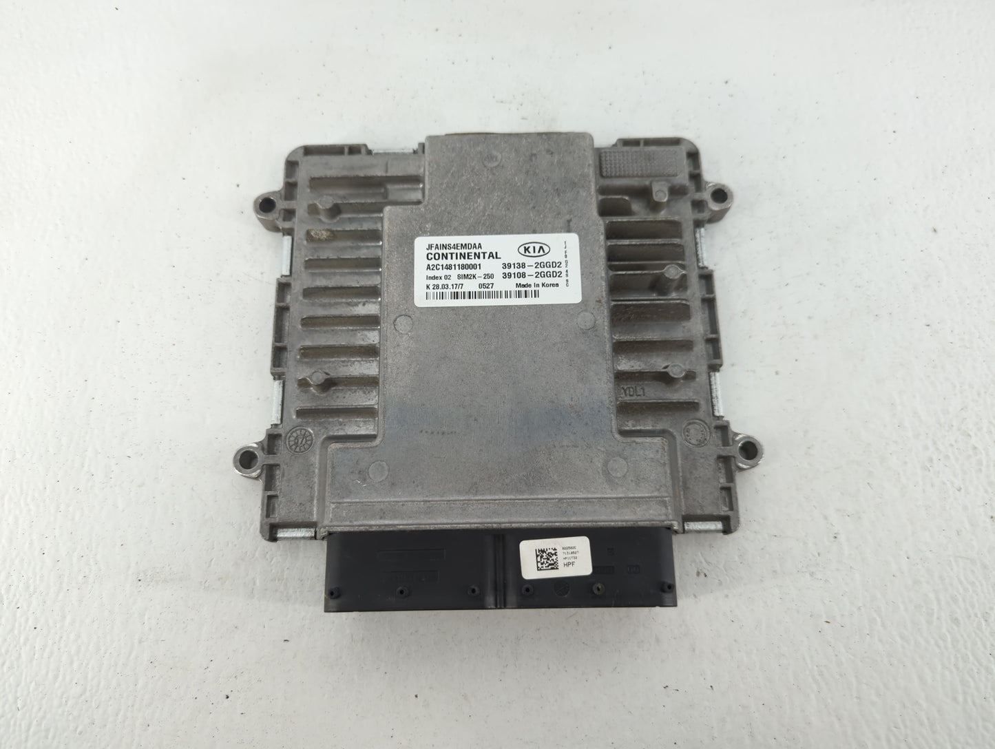 2016-2018 Kia Optima PCM Engine Control Computer ECU ECM PCU OEM P/N:39108 2GGD2 39138 2GGD2 Fits Fits 2016 2017 2018 OEM Us