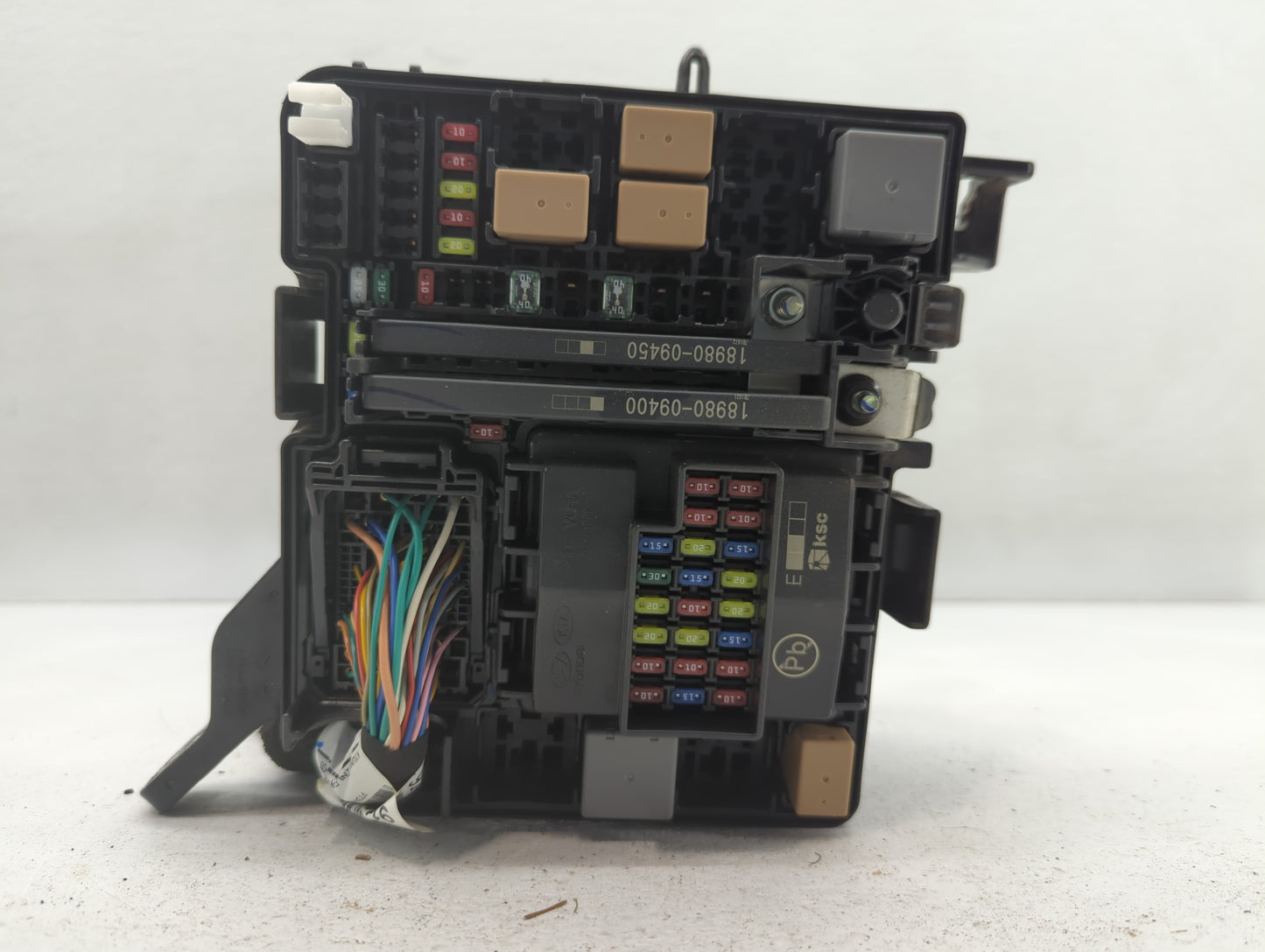 2016-2019 Kia Optima Fusebox Fuse Box Panel Relay Module P/N:T91230D5100JA Fits Fits 2016 2017 2018 2019 OEM Used Auto Parts