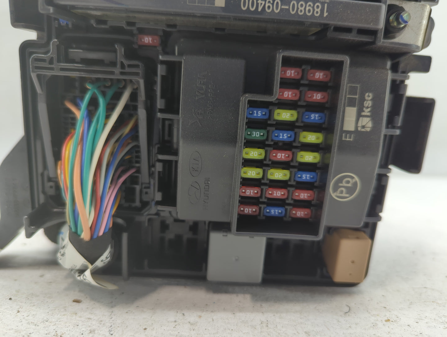 2016-2019 Kia Optima Fusebox Fuse Box Panel Relay Module P/N:T91230D5100JA Fits Fits 2016 2017 2018 2019 OEM Used Auto Parts