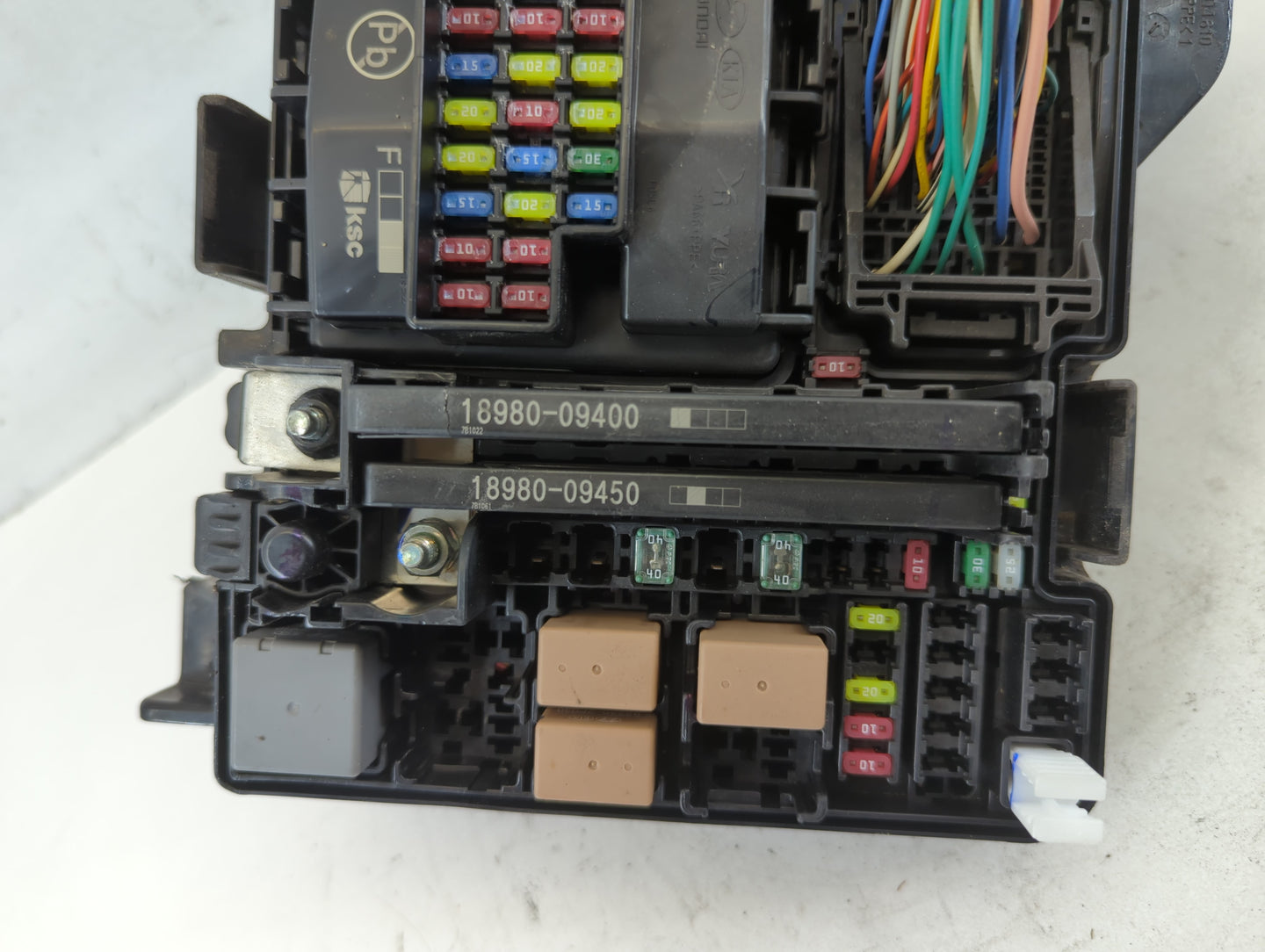 2016-2019 Kia Optima Fusebox Fuse Box Panel Relay Module P/N:91950-D5822 Fits Fits 2016 2017 2018 2019 OEM Used Auto Parts -
