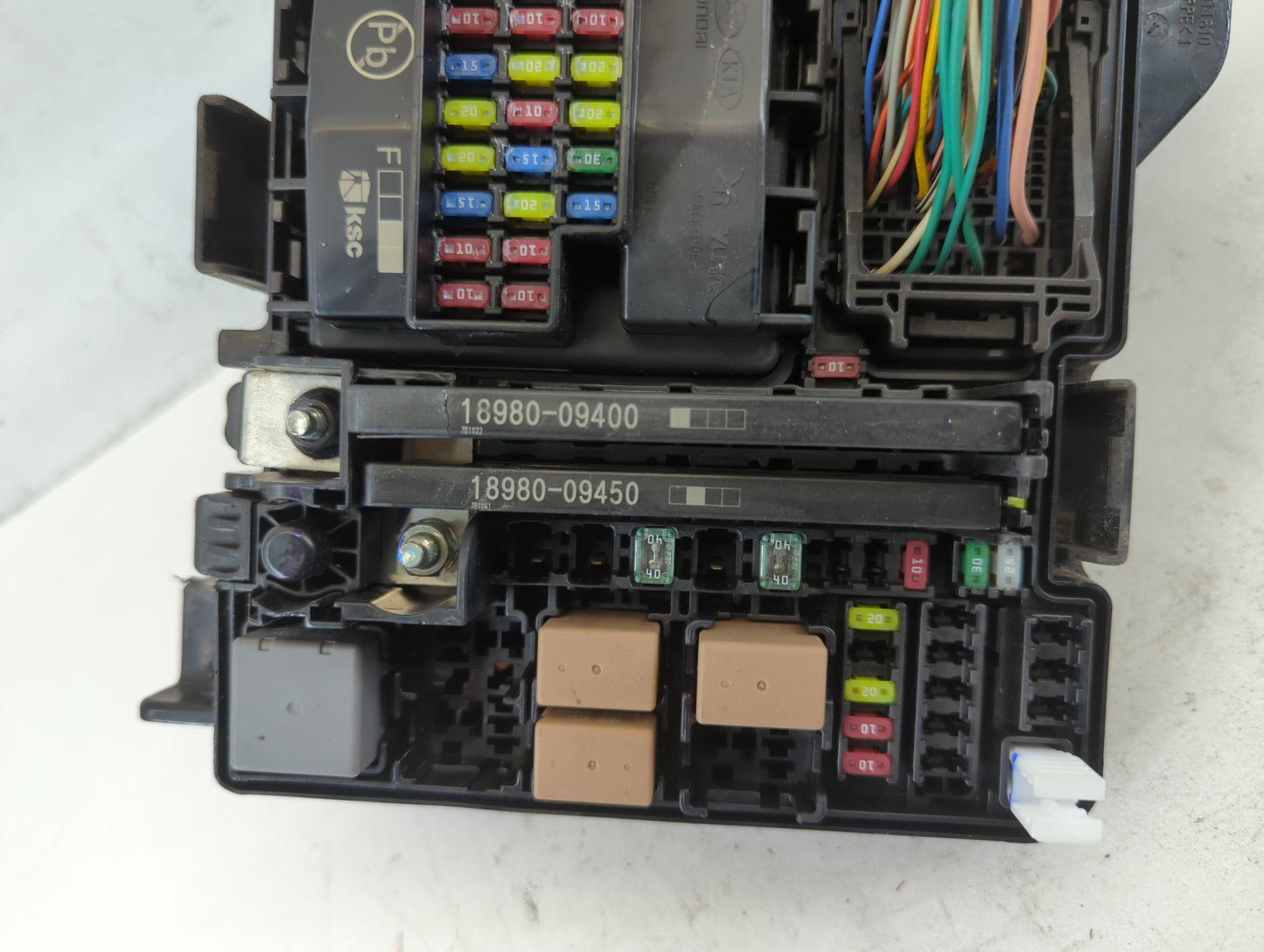 2016-2019 Kia Optima Fusebox Fuse Box Panel Relay Module P/N:91950-D5822 Fits Fits 2016 2017 2018 2019 OEM Used Auto Parts -
