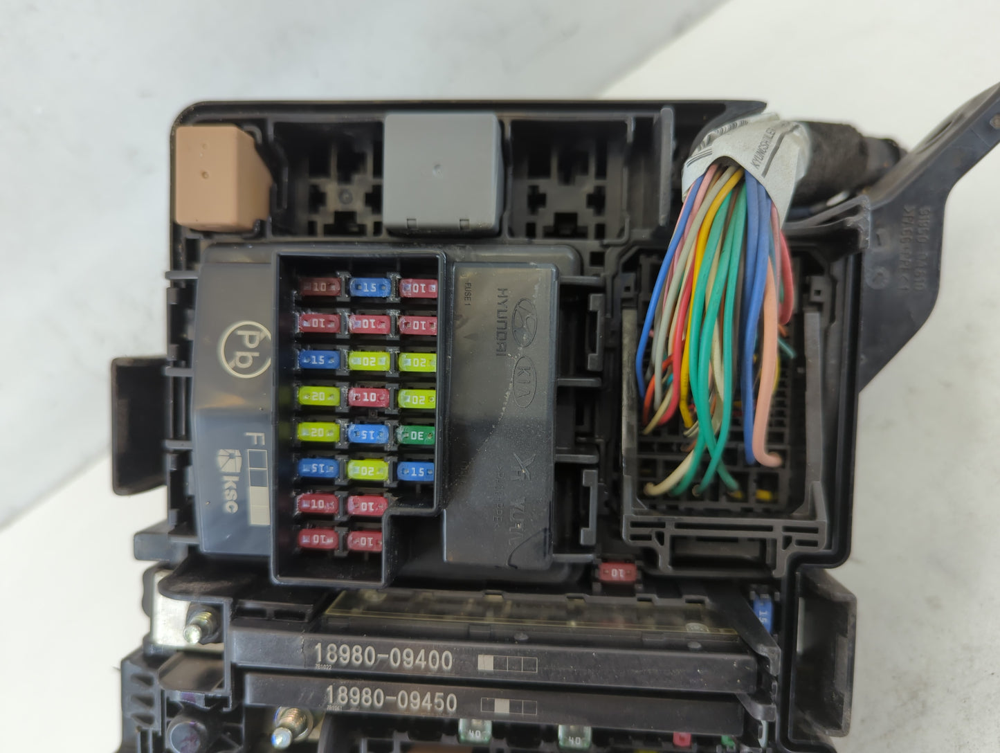 2016-2019 Kia Optima Fusebox Fuse Box Panel Relay Module P/N:91950-D5822 Fits Fits 2016 2017 2018 2019 OEM Used Auto Parts -