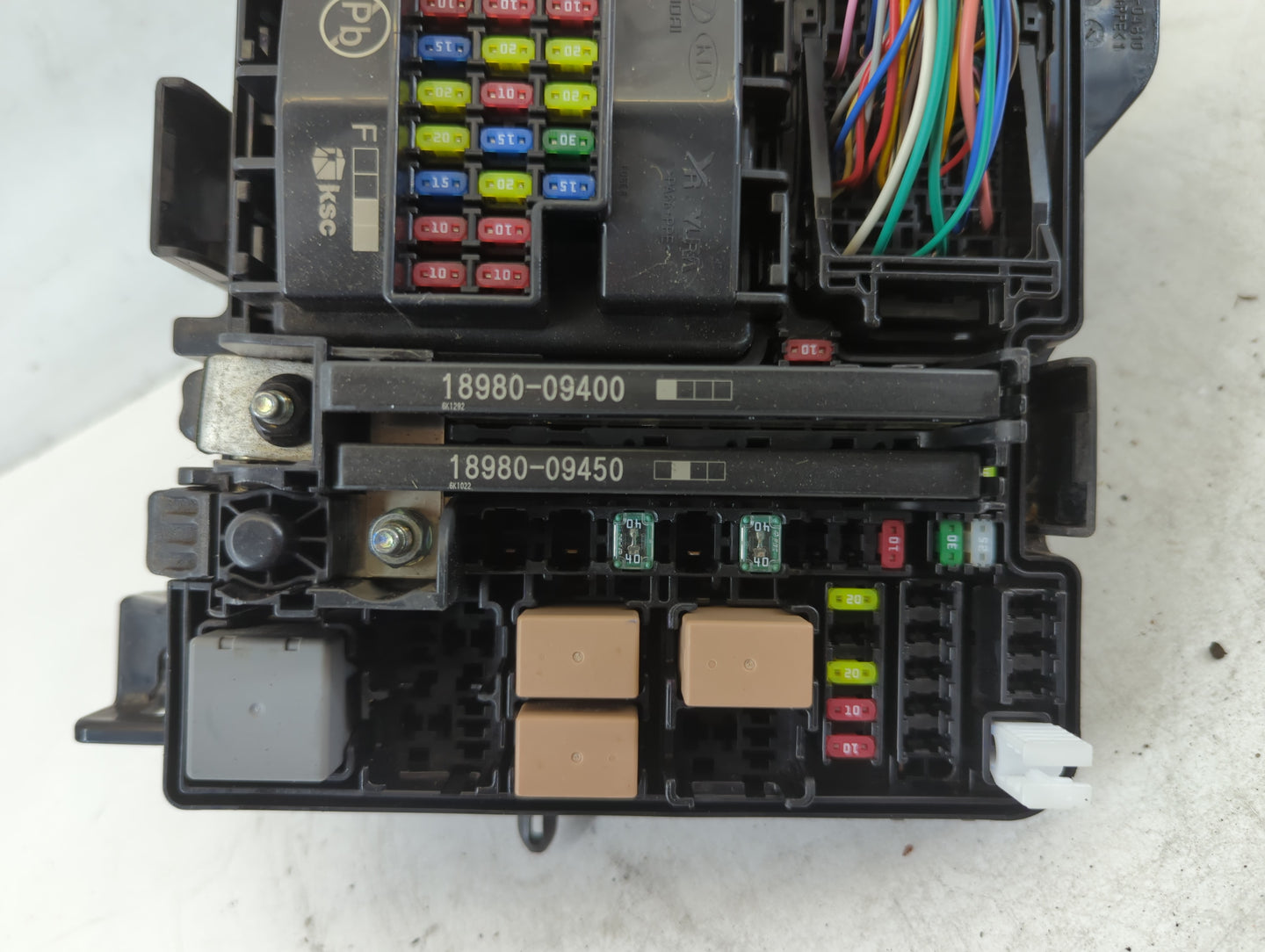 2016-2019 Kia Optima Fusebox Fuse Box Panel Relay Module P/N:91950-D5822 Fits Fits 2016 2017 2018 2019 OEM Used Auto Parts -