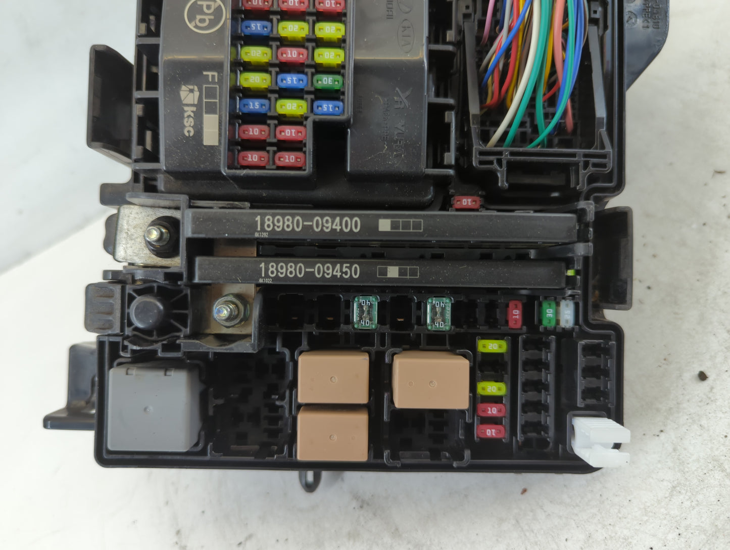 2016-2019 Kia Optima Fusebox Fuse Box Panel Relay Module P/N:91950-D5822 Fits Fits 2016 2017 2018 2019 OEM Used Auto Parts -