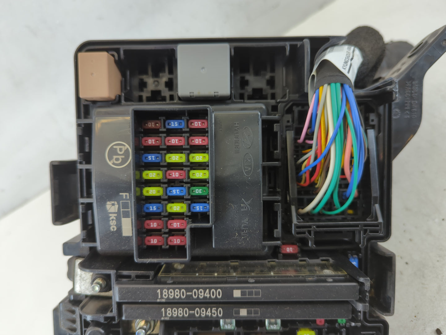 2016-2019 Kia Optima Fusebox Fuse Box Panel Relay Module P/N:91950-D5822 Fits Fits 2016 2017 2018 2019 OEM Used Auto Parts -