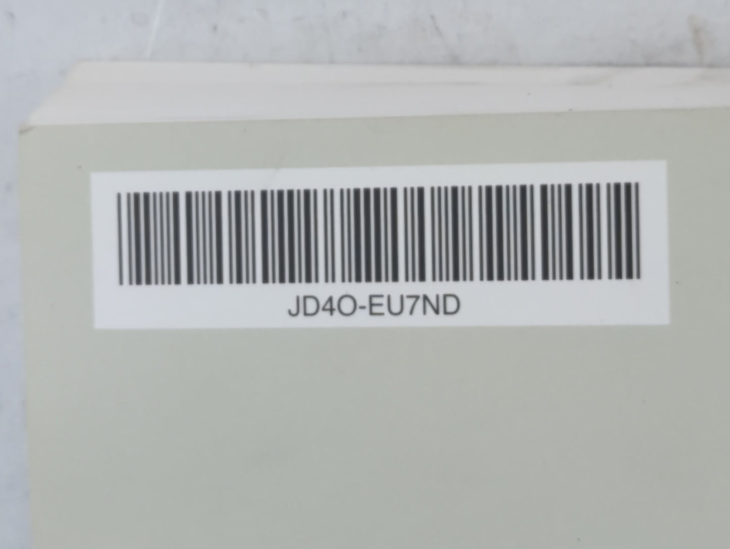 2018 Kia Optima Owners Manual Book Guide P/N:JD40-EU7ND OEM Used Auto Parts - Oemusedautoparts1.com