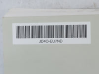 2018 Kia Optima Owners Manual Book Guide P/N:JD40-EU7ND OEM Used Auto Parts - Oemusedautoparts1.com