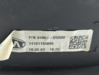 2016-2018 Kia Optima Instrument Cluster Speedometer Gauges P/N:94001-D5500 Fits Fits 2016 2017 2018 OEM Used Auto Parts - Oe