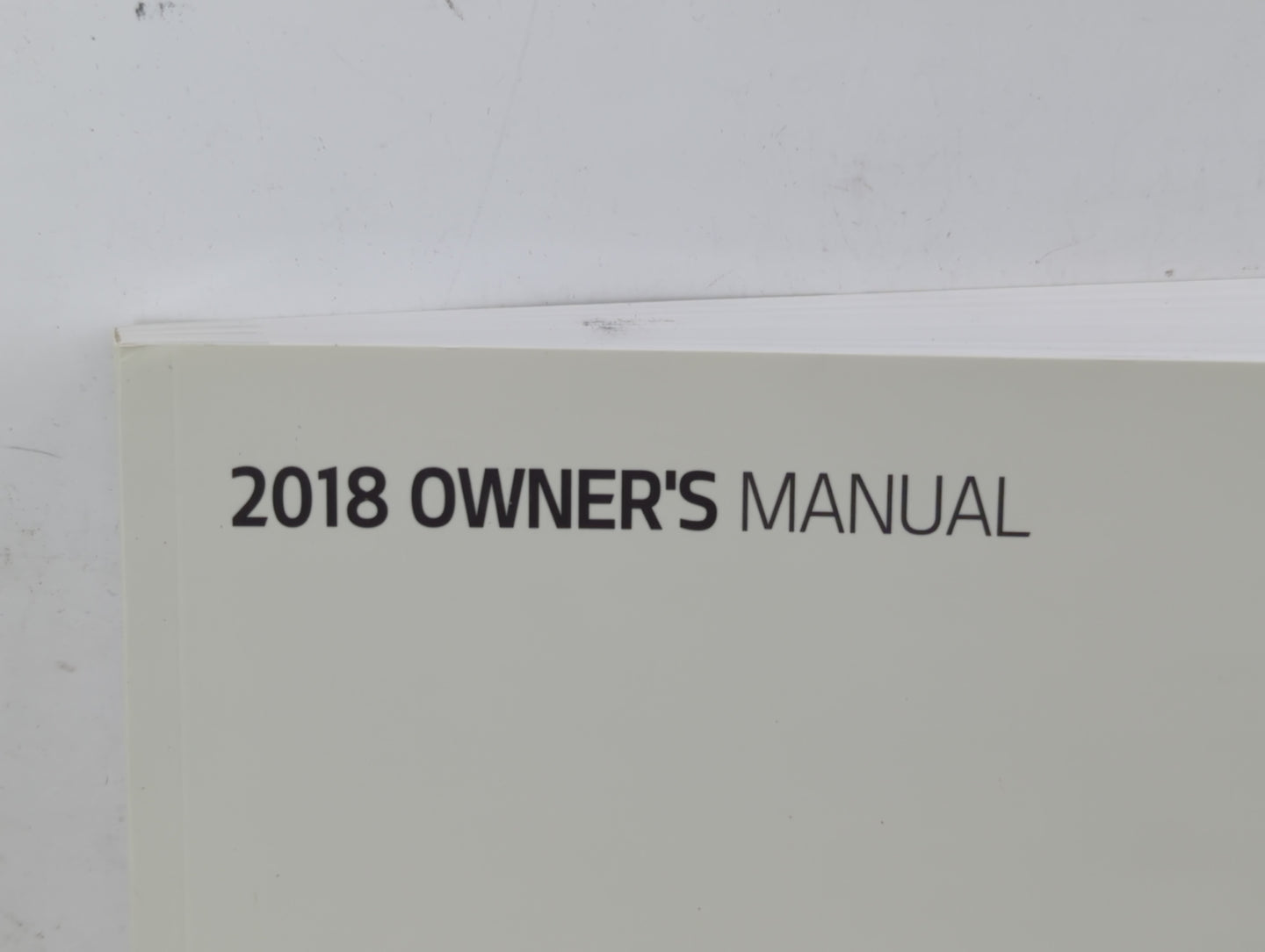2018 Kia Optima Owners Manual Book Guide P/N:JDG5-EU77B OEM Used Auto Parts - Oemusedautoparts1.com