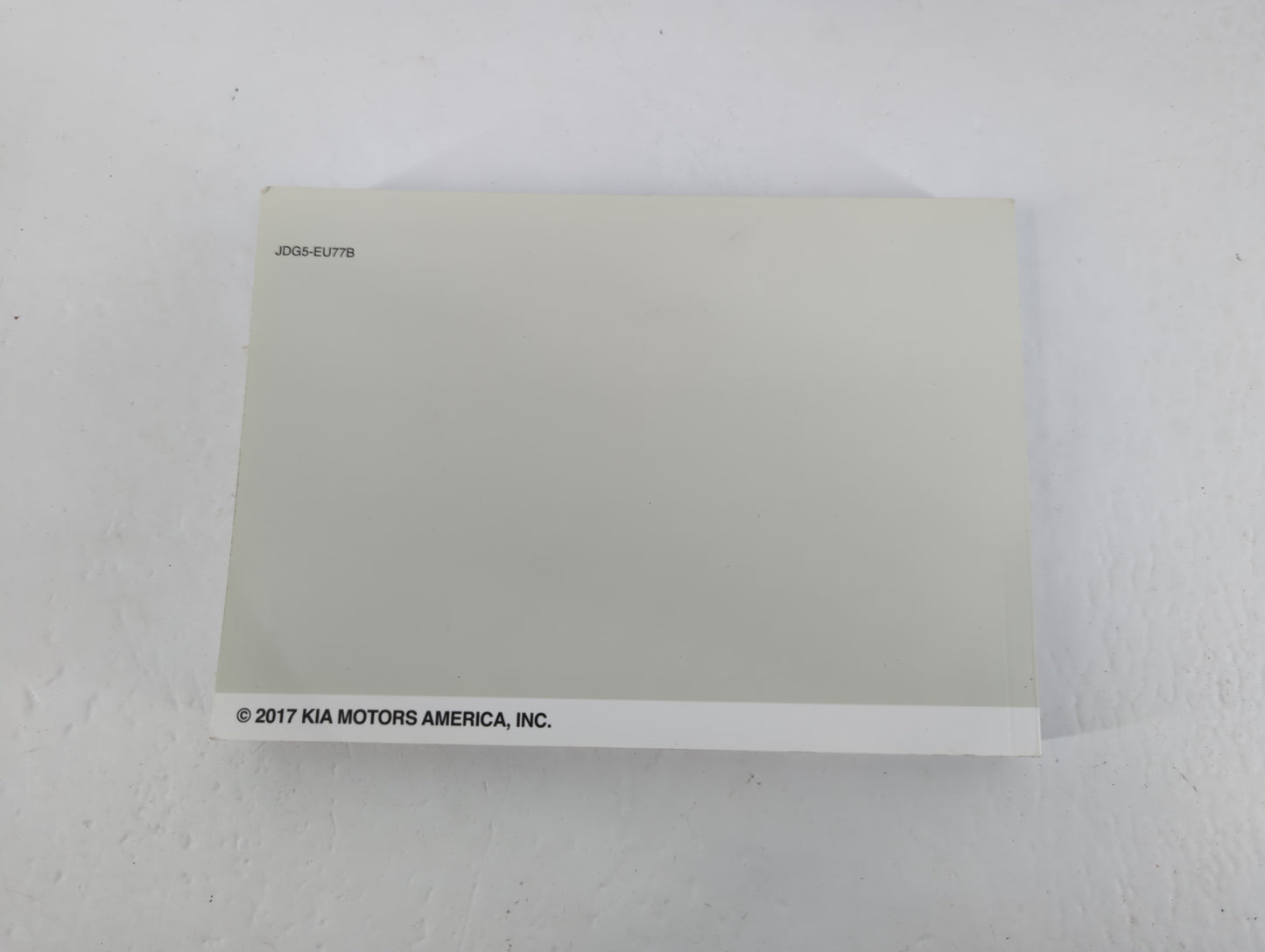 2018 Kia Optima Owners Manual Book Guide P/N:JDG5-EU77B OEM Used Auto Parts - Oemusedautoparts1.com