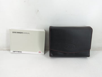 2018 Kia Optima Owners Manual Book Guide P/N:JDG5-EU79C OEM Used Auto Parts - Oemusedautoparts1.com