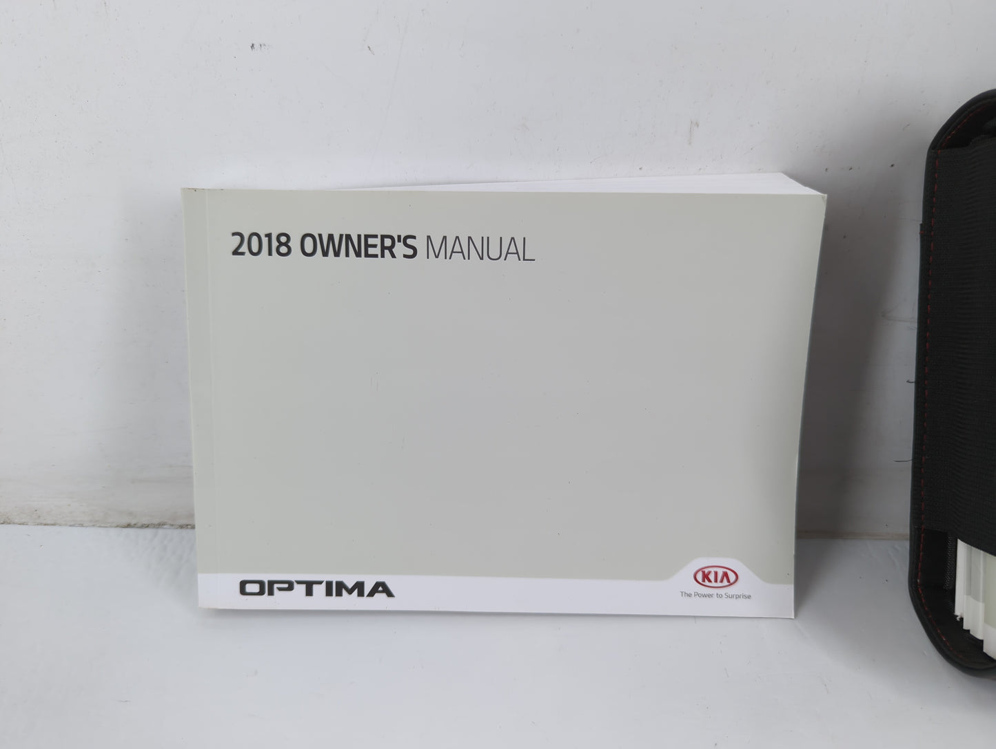 2018 Kia Optima Owners Manual Book Guide P/N:JDG5-EU79C OEM Used Auto Parts - Oemusedautoparts1.com
