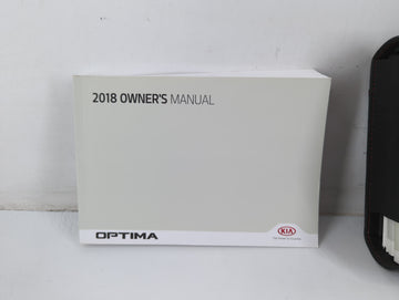 2018 Kia Optima Owners Manual Book Guide P/N:JDG5-EU79C OEM Used Auto Parts