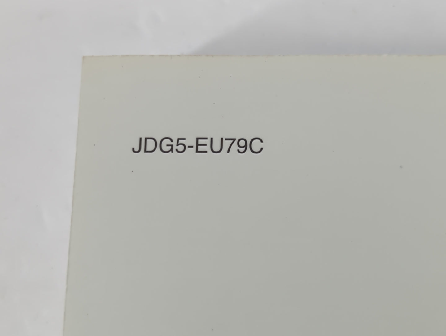2018 Kia Optima Owners Manual Book Guide P/N:JDG5-EU79C OEM Used Auto Parts - Oemusedautoparts1.com