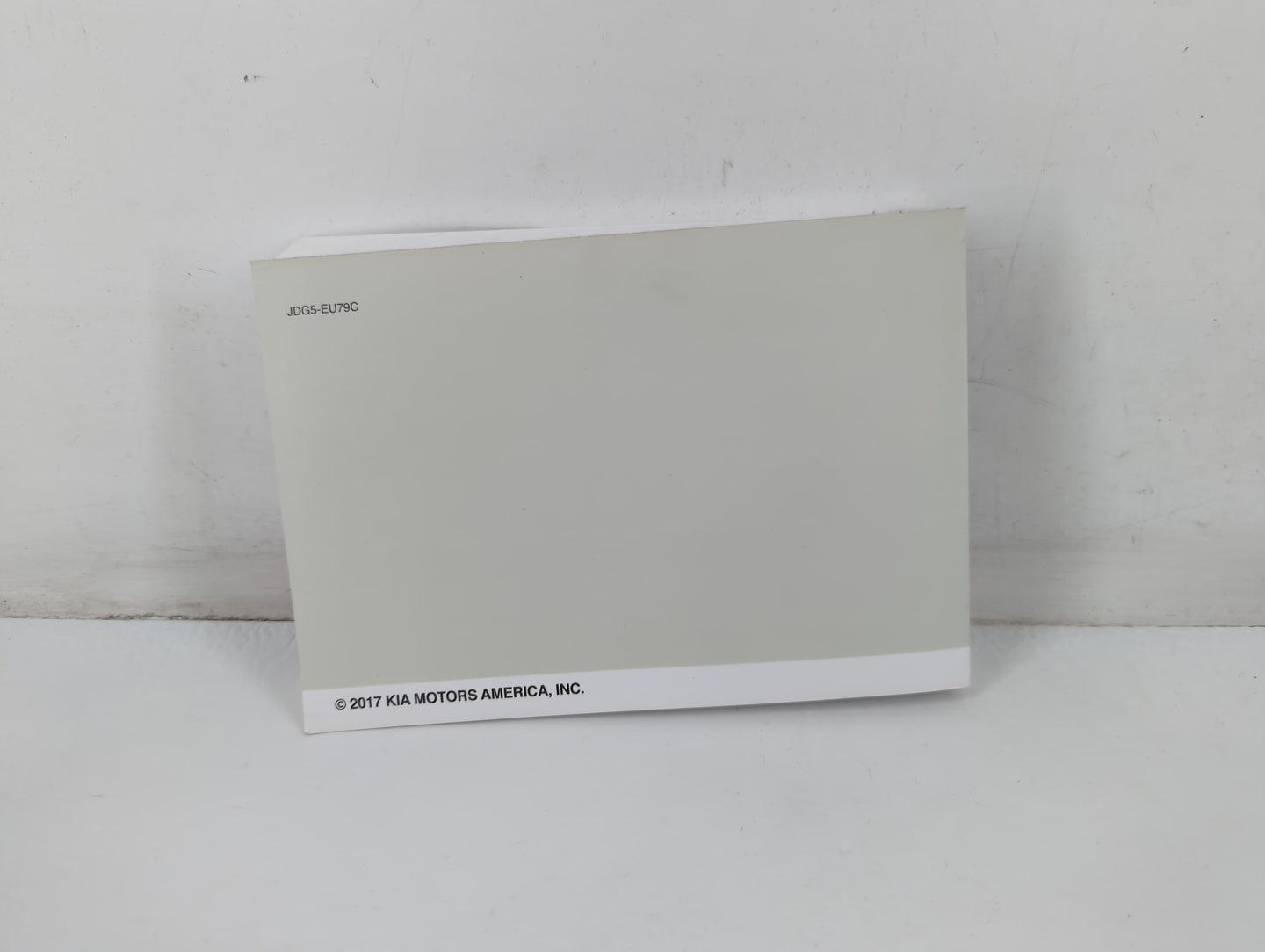 2018 Kia Optima Owners Manual Book Guide P/N:JDG5-EU79C OEM Used Auto Parts - Oemusedautoparts1.com