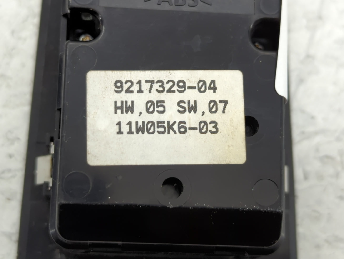 2016-2020 Kia Optima Master Power Window Switch Replacement Driver Side Left P/N:11W05K6-03 9217329-04 Fits OEM Used Auto Pa