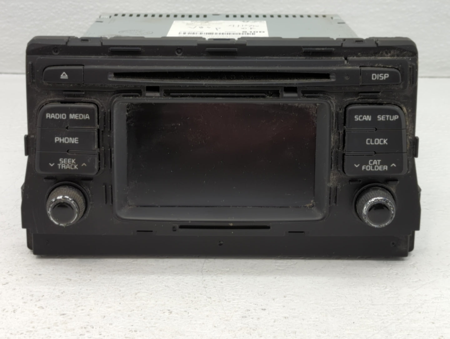 2016-2018 Kia Optima Radio AM FM Cd Player Receiver Replacement P/N:96180-D5100WK Fits Fits 2016 2017 2018 OEM Used Auto Par