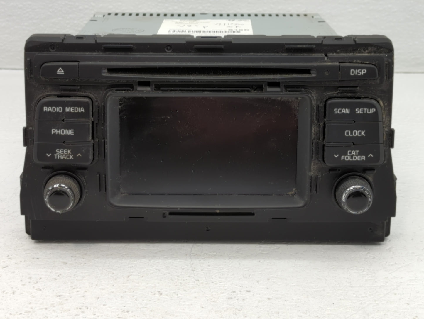 2016-2018 Kia Optima Radio AM FM Cd Player Receiver Replacement P/N:96180-D5100WK Fits Fits 2016 2017 2018 OEM Used Auto Par