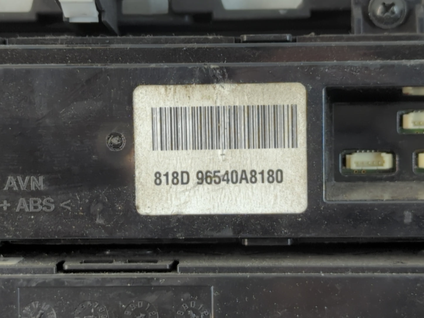 2016-2019 Kia Optima Radio AM FM Cd Player Receiver Replacement P/N:96540A8180 Fits Fits 2016 2017 2018 2019 OEM Used Auto P