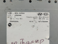 2017-2018 Kia Optima Radio AM FM Cd Player Receiver Replacement P/N:96160-D5100WK Fits Fits 2017 2018 OEM Used Auto Parts - 
