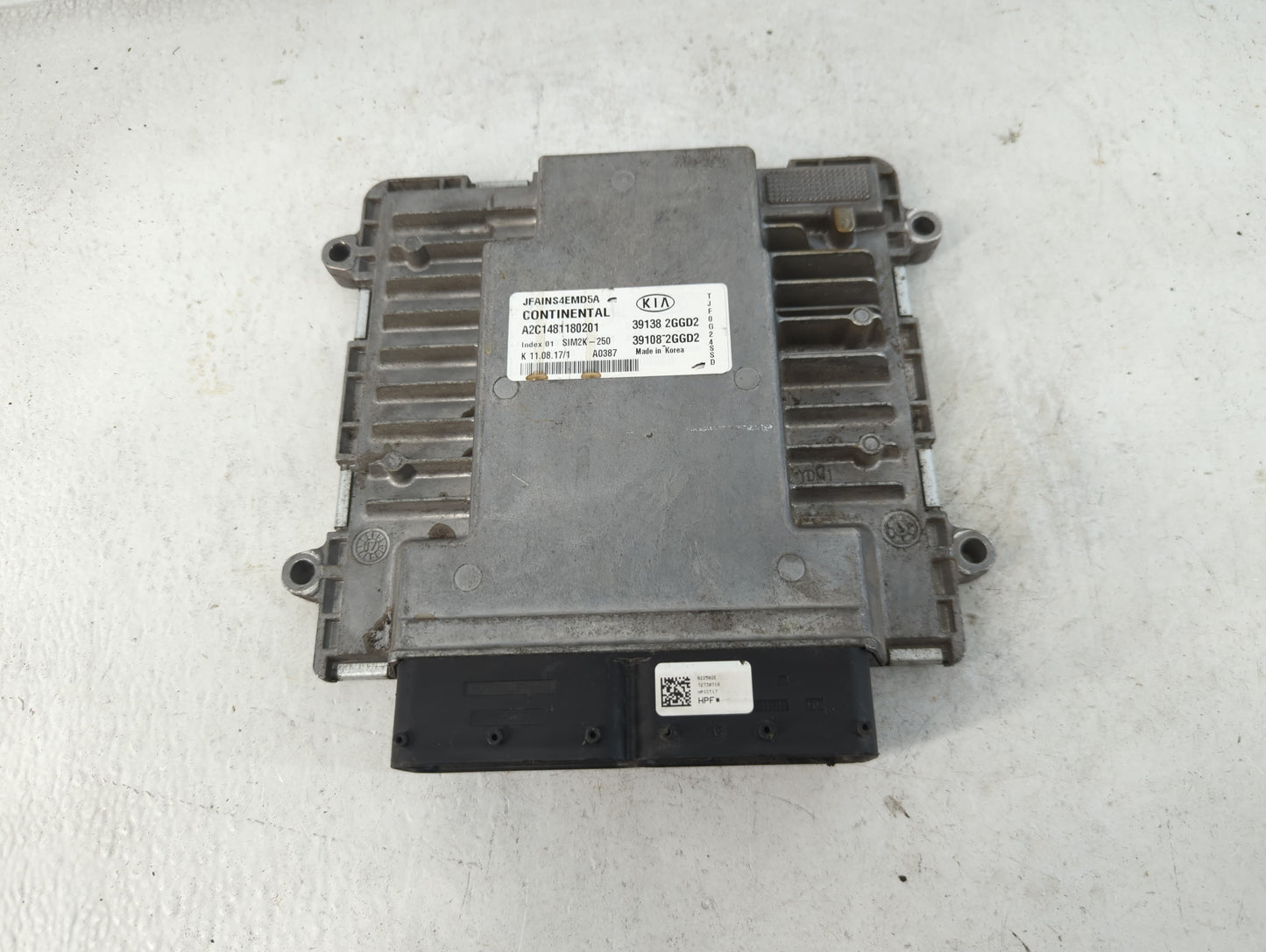 2016-2018 Kia Optima PCM Engine Control Computer ECU ECM PCU OEM P/N:39138 2GGD2 39108 2GGD2 Fits Fits 2016 2017 2018 OEM Us