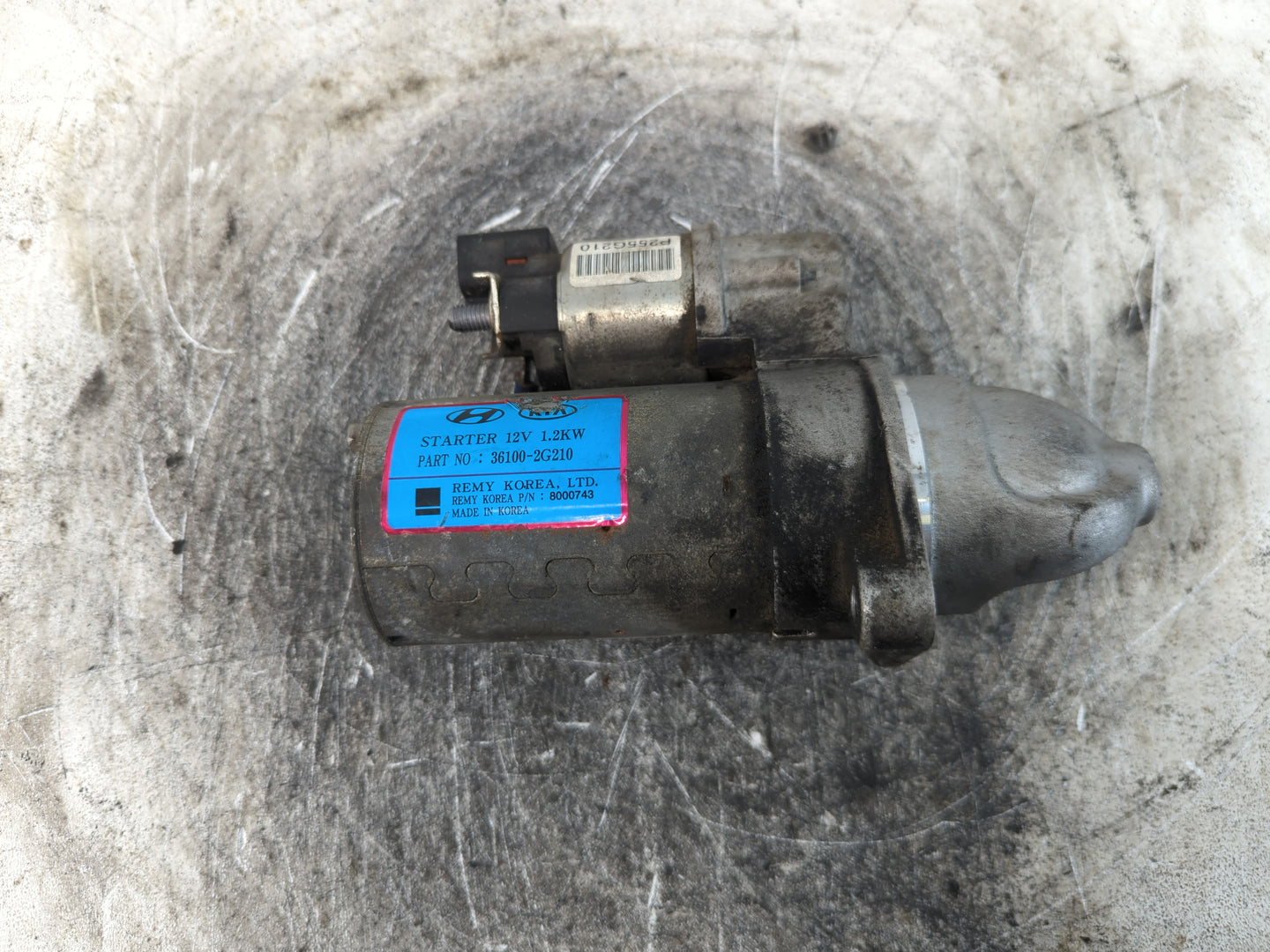 2016-2020 Kia Optima Car Starter Motor Solenoid OEM P/N:36100-2G210 Fits Fits 2015 2016 2017 2018 2019 2020 OEM Used Auto Pa