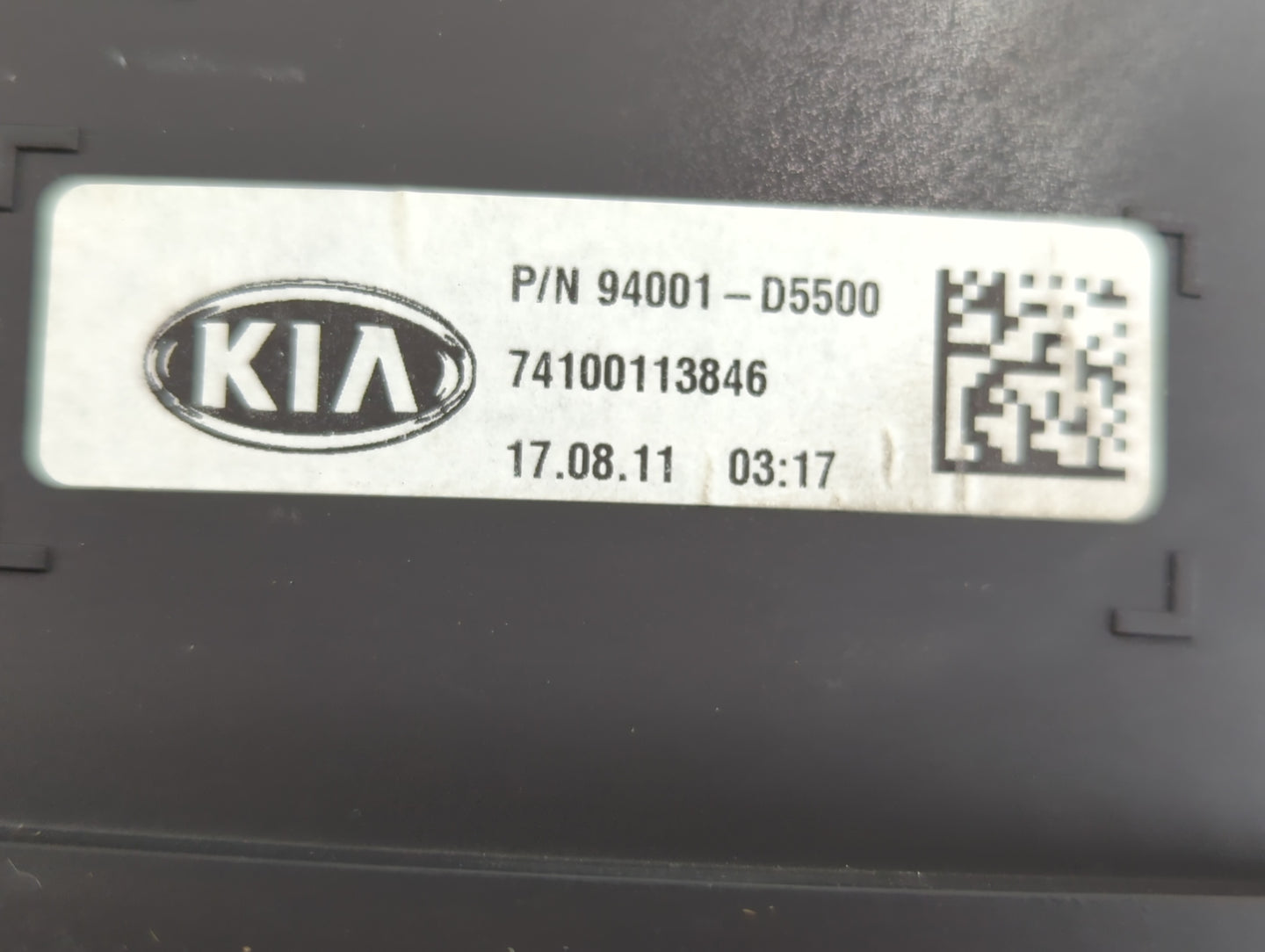 2018 Kia Optima Instrument Cluster Speedometer Gauges P/N:94001-D5500 Fits OEM Used Auto Parts - Oemusedautoparts1.com