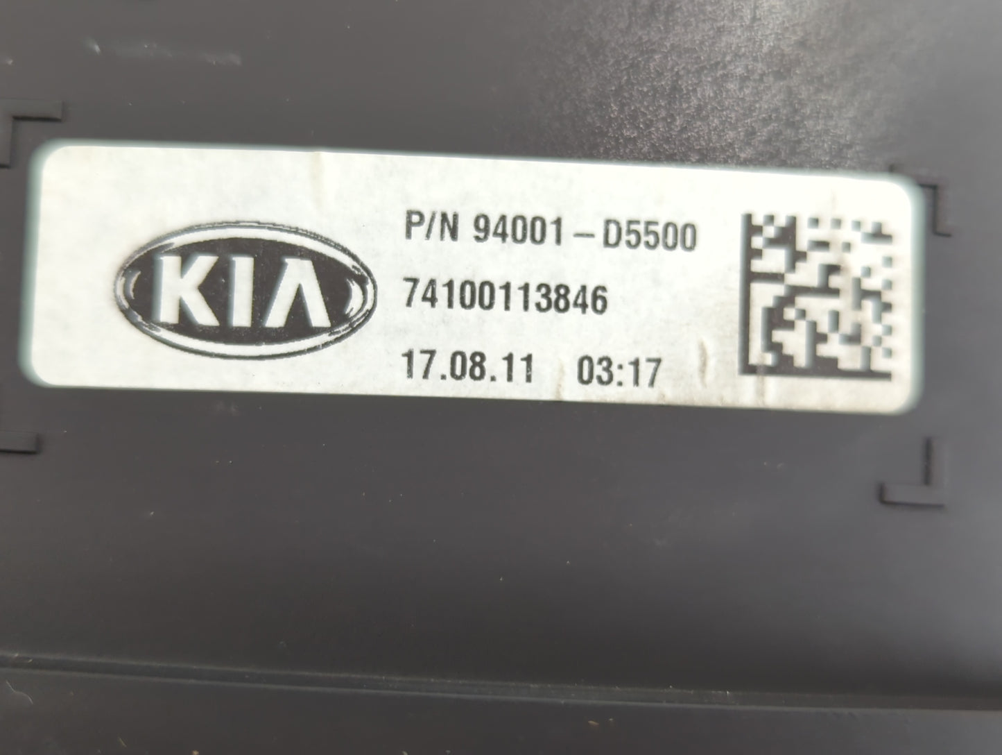 2018 Kia Optima Instrument Cluster Speedometer Gauges P/N:94001-D5500 Fits OEM Used Auto Parts - Oemusedautoparts1.com