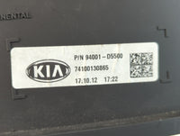 2018 Kia Optima Instrument Cluster Speedometer Gauges P/N:74100130865 94001-D5500 Miles: Fits OEM Used Auto Parts - Oemuseda