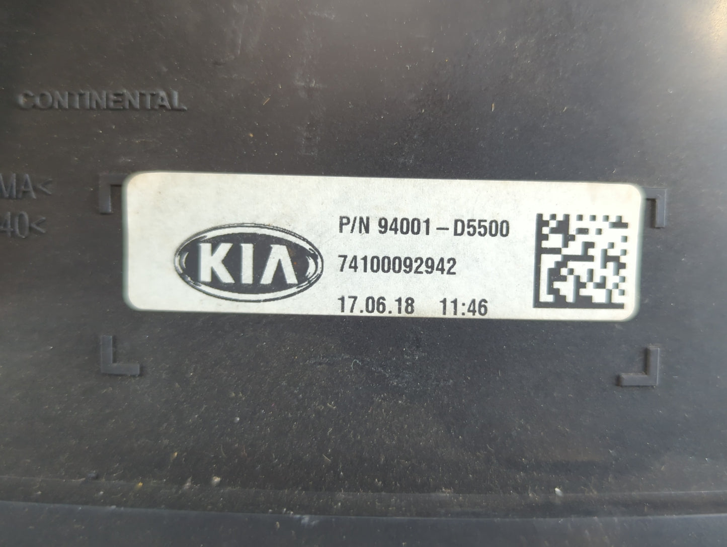 2018 Kia Optima Instrument Cluster Speedometer Gauges P/N:94001-D5500 Fits OEM Used Auto Parts - Oemusedautoparts1.com