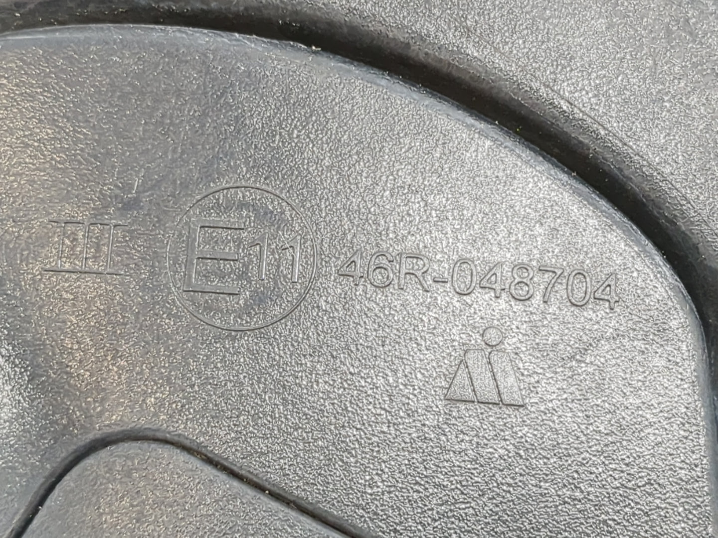 2018 Kia Rio Side Mirror Replacement Passenger Right View Door Mirror P/N:E1146R-048704 Fits OEM Used Auto Parts - Oemusedau