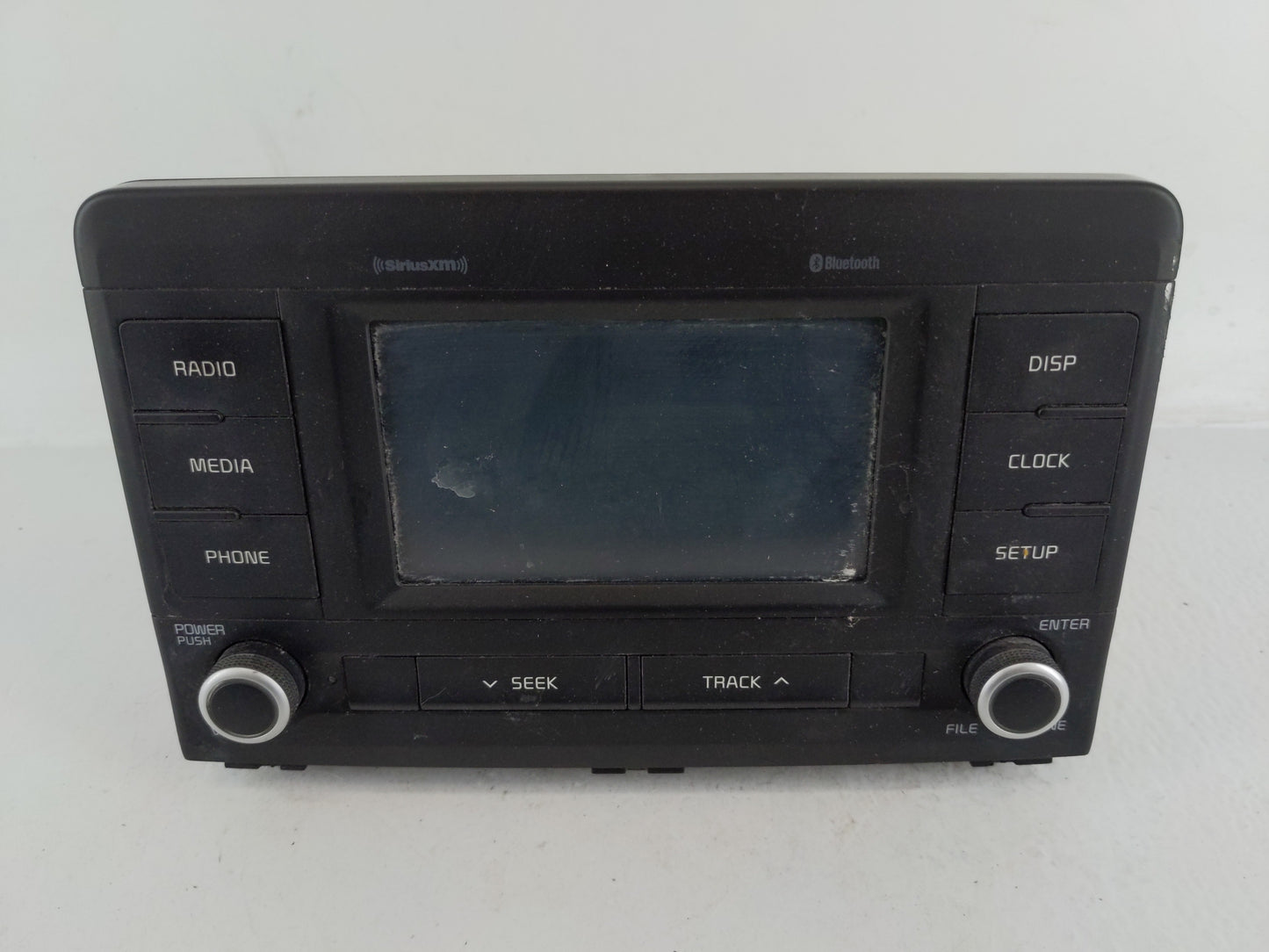 2018-2019 Kia Rio Radio AM FM Cd Player Receiver Replacement P/N:96180-H9850WK Fits Fits 2018 2019 OEM Used Auto Parts - Oem