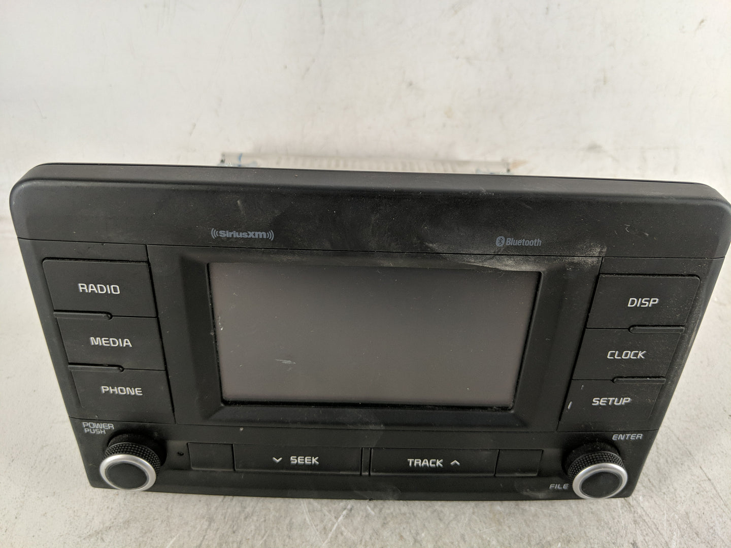 2018-2019 Kia Rio Radio AM FM Cd Player Receiver Replacement P/N:96180-H9850WK Fits Fits 2018 2019 OEM Used Auto Parts - Oem