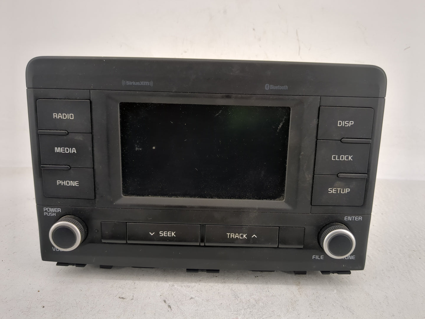 2018-2019 Kia Rio Radio AM FM Cd Player Receiver Replacement P/N:96180-H9850WK Fits Fits 2018 2019 OEM Used Auto Parts - Oem
