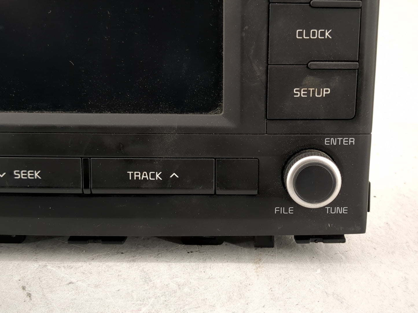 2018-2019 Kia Rio Radio AM FM Cd Player Receiver Replacement P/N:96180-H9850WK Fits Fits 2018 2019 OEM Used Auto Parts - Oem