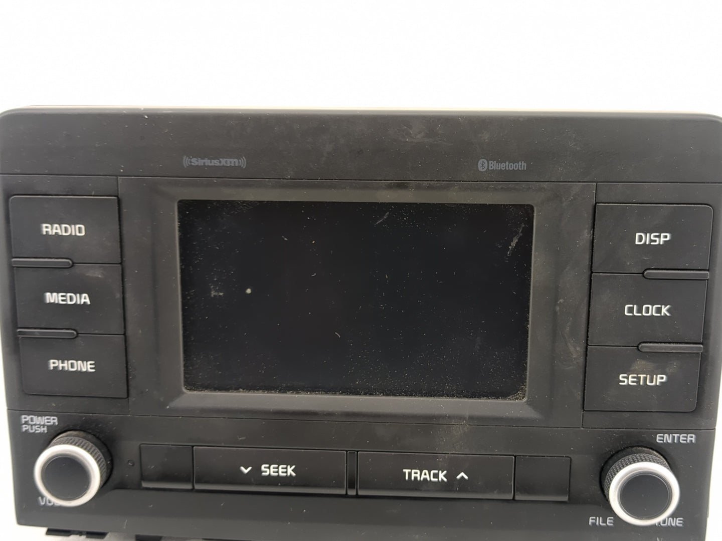 2018-2019 Kia Rio Radio AM FM Cd Player Receiver Replacement P/N:96180-H9850WK Fits Fits 2018 2019 OEM Used Auto Parts - Oem