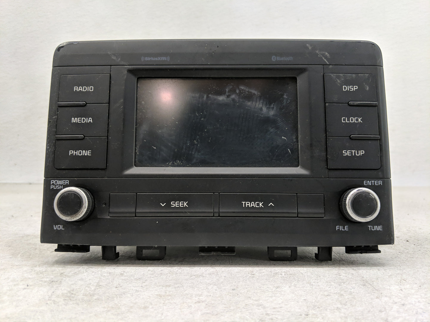 2018-2019 Kia Rio Radio AM FM Cd Player Receiver Replacement P/N:96180-H9860WK Fits Fits 2018 2019 OEM Used Auto Parts - Oem