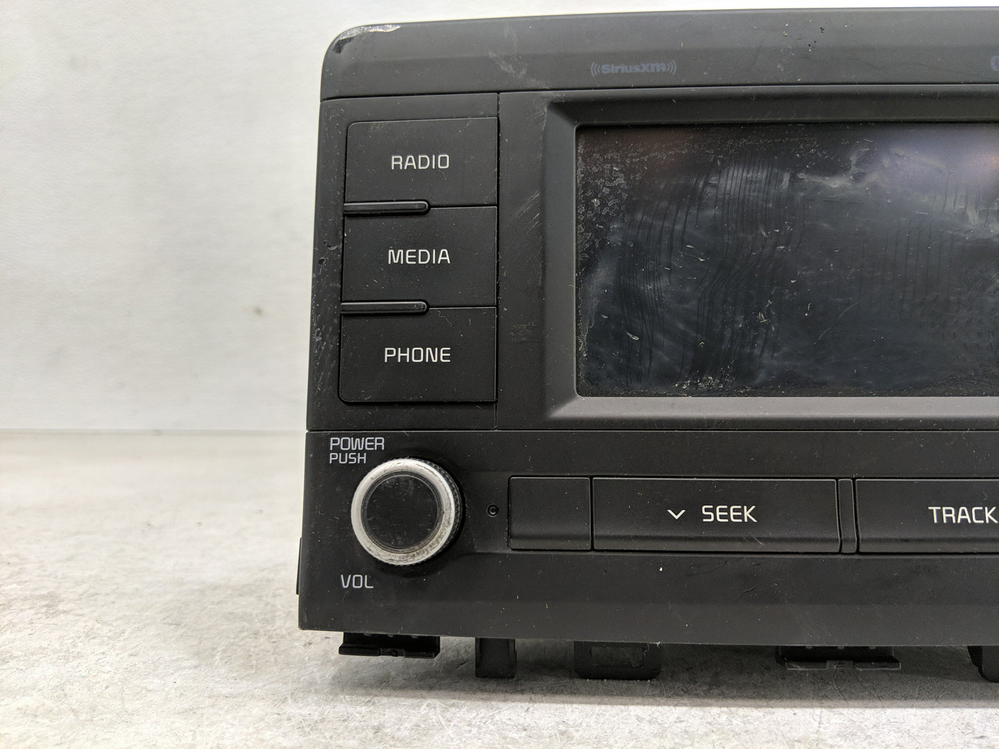 2018-2019 Kia Rio Radio AM FM Cd Player Receiver Replacement P/N:96180-H9860WK Fits Fits 2018 2019 OEM Used Auto Parts - Oem