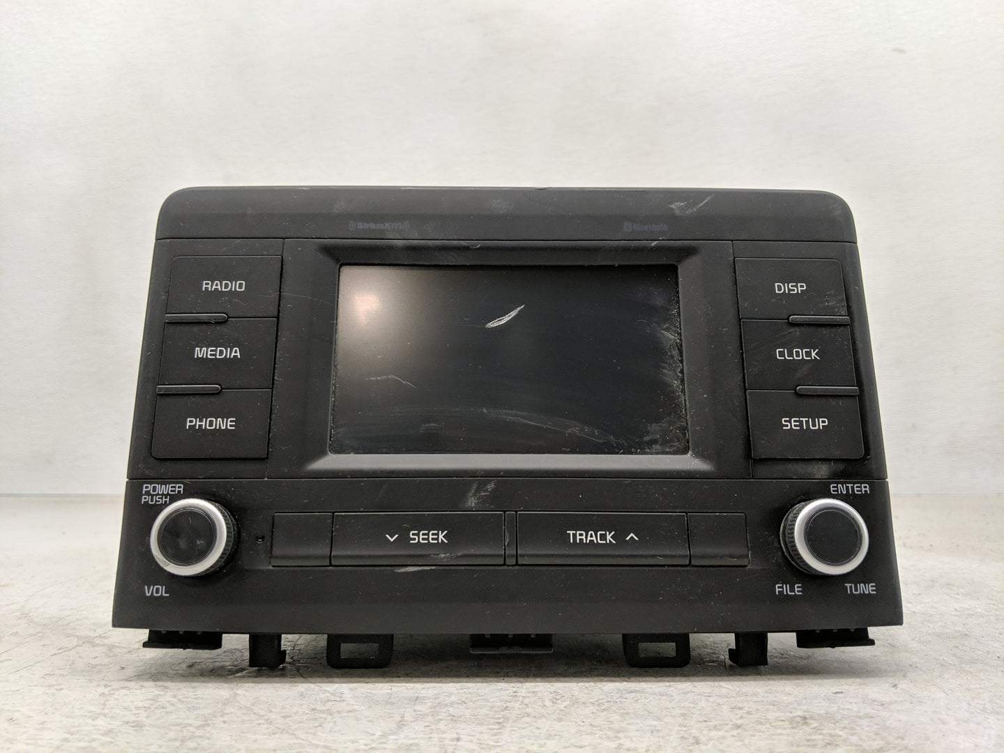 2018-2019 Kia Rio Radio AM FM Cd Player Receiver Replacement P/N:96180-H9850WK Fits Fits 2018 2019 OEM Used Auto Parts - Oem