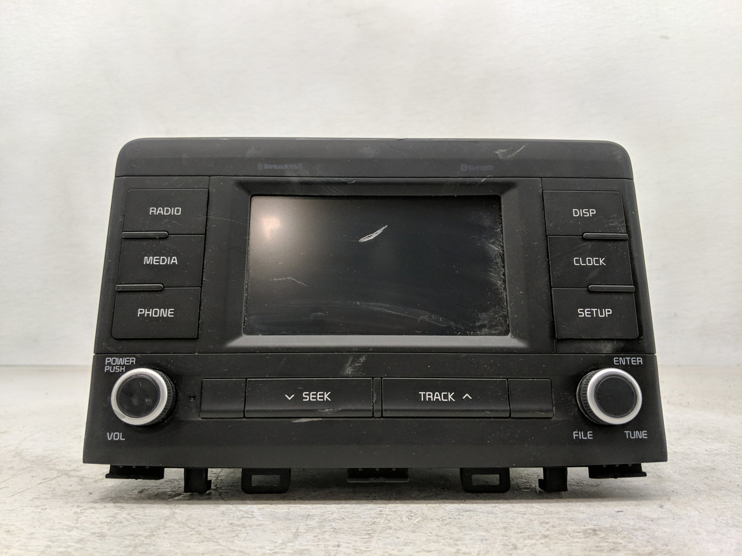 2018-2019 Kia Rio Radio AM FM Cd Player Receiver Replacement P/N:96180-H9850WK Fits Fits 2018 2019 OEM Used Auto Parts - Oem