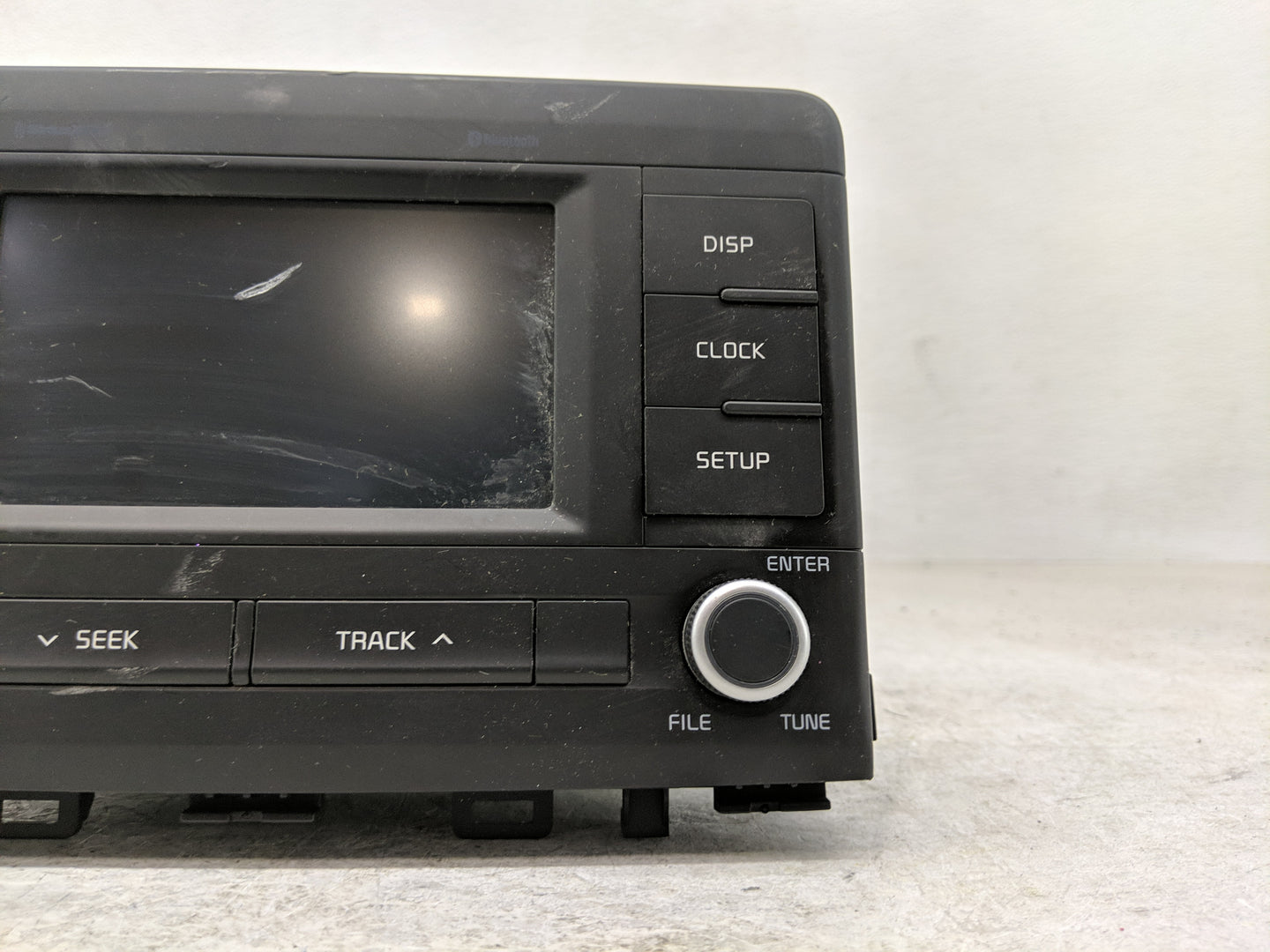2018-2019 Kia Rio Radio AM FM Cd Player Receiver Replacement P/N:96180-H9850WK Fits Fits 2018 2019 OEM Used Auto Parts - Oem