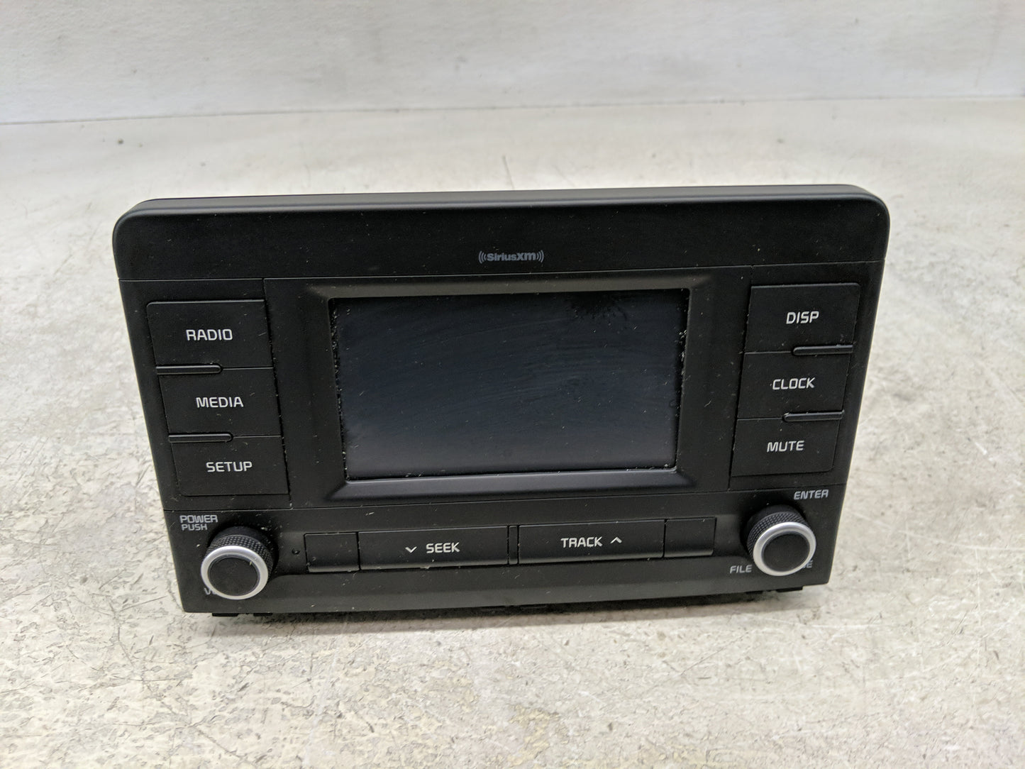 2018-2019 Kia Rio Radio AM FM Cd Player Receiver Replacement P/N:96180-H9800WK Fits Fits 2018 2019 OEM Used Auto Parts - Oem