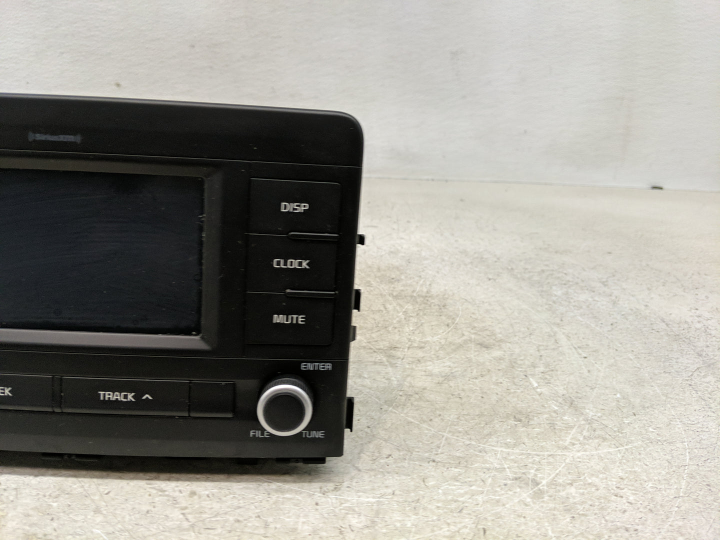 2018-2019 Kia Rio Radio AM FM Cd Player Receiver Replacement P/N:96180-H9800WK Fits Fits 2018 2019 OEM Used Auto Parts - Oem