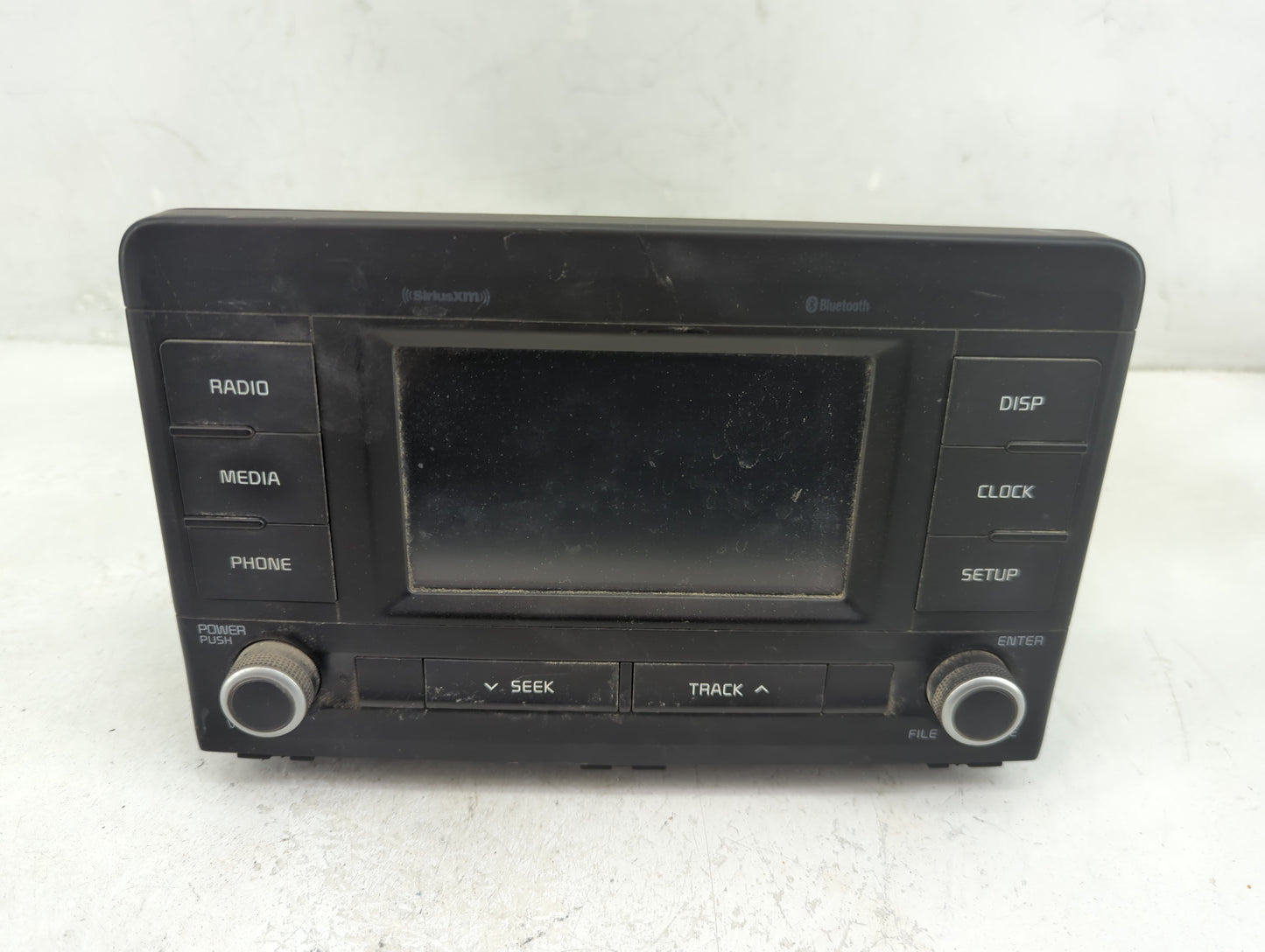 2018-2019 Kia Rio Radio AM FM Cd Player Receiver Replacement P/N:96180-H9850WK Fits Fits 2018 2019 OEM Used Auto Parts - Oem
