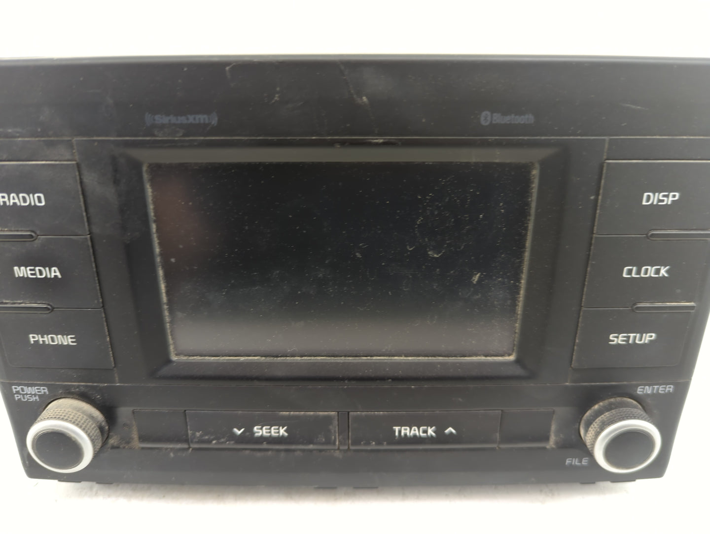 2018-2019 Kia Rio Radio AM FM Cd Player Receiver Replacement P/N:96180-H9850WK Fits Fits 2018 2019 OEM Used Auto Parts - Oem
