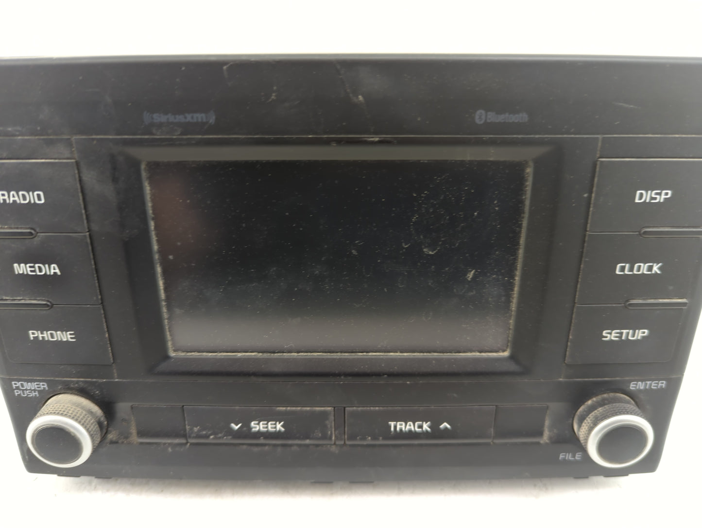 2018-2019 Kia Rio Radio AM FM Cd Player Receiver Replacement P/N:96180-H9850WK Fits Fits 2018 2019 OEM Used Auto Parts - Oem