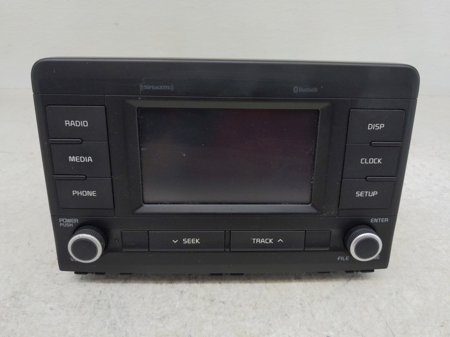 2018-2019 Kia Rio Radio AM FM Cd Player Receiver Replacement P/N:96180-H9850WK Fits Fits 2018 2019 OEM Used Auto Parts - Oem